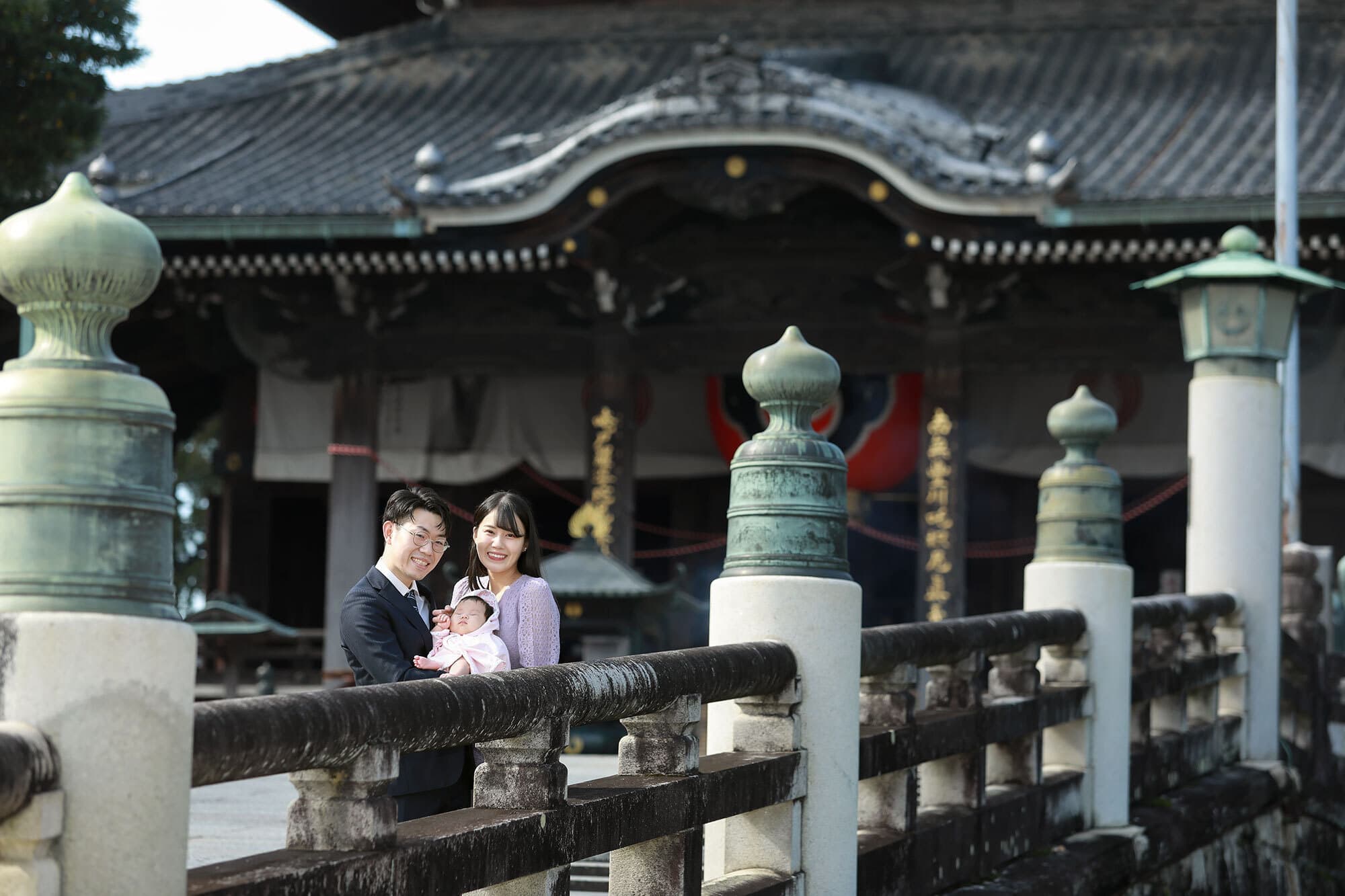 豊川稲荷でお宮参り出張撮影