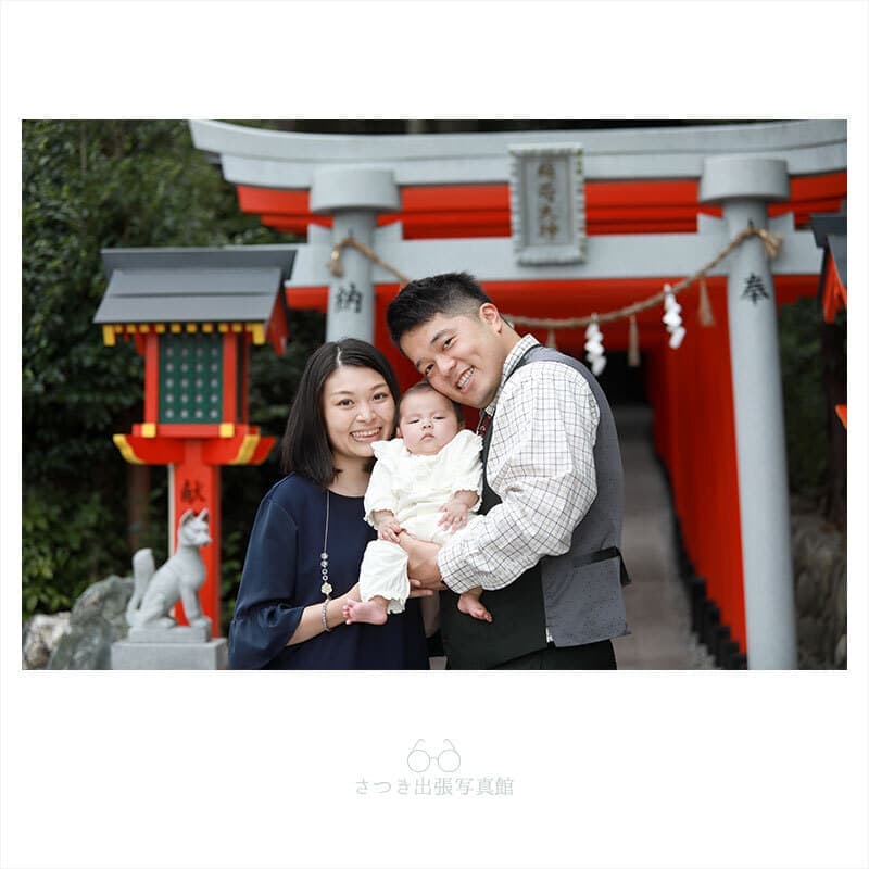 二川伏見稲荷お宮参り出張撮影