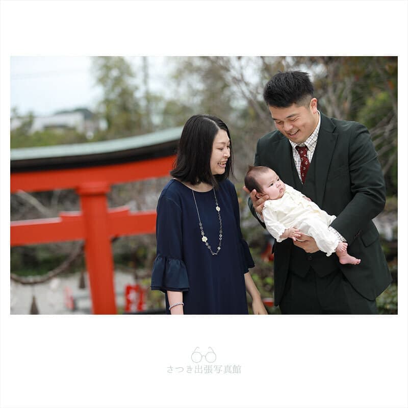 二川伏見稲荷お宮参り出張撮影