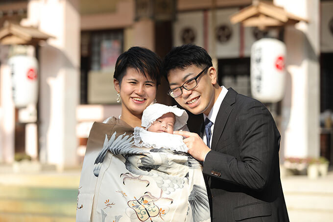 羽田八幡宮のお宮参り出張撮影