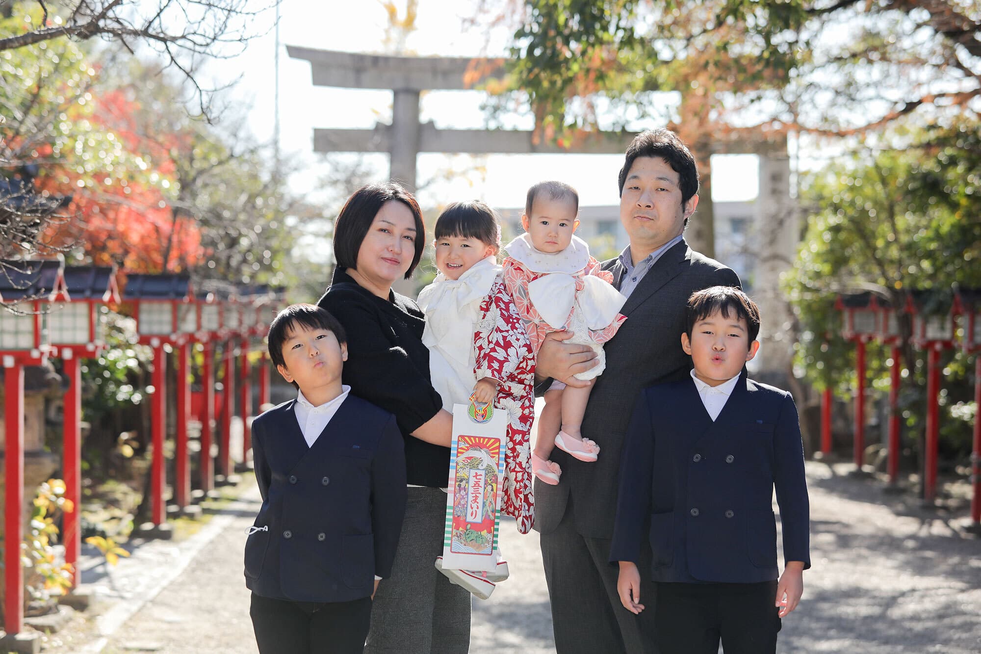 成海神社七五三出張撮影