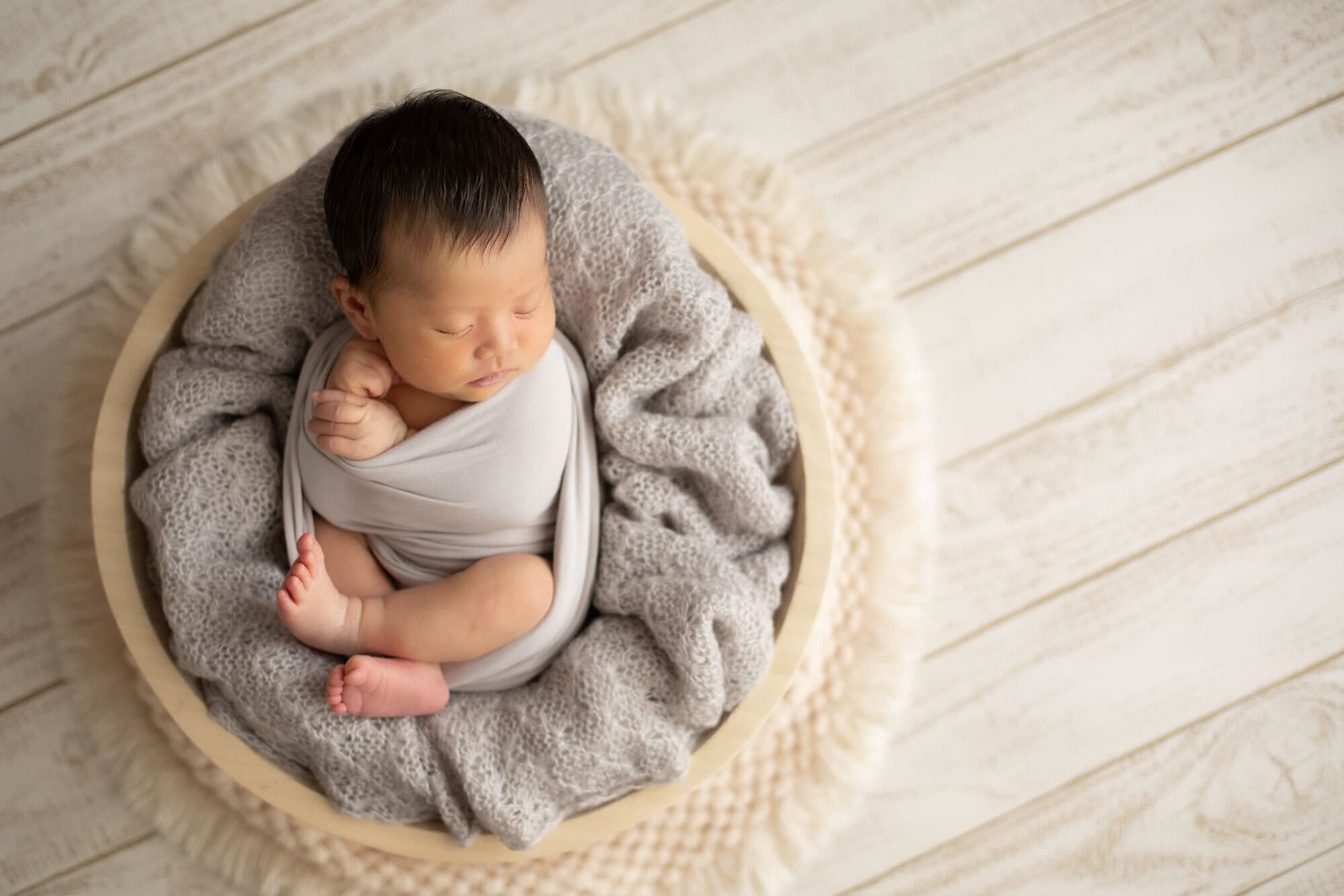 名古屋市でニューボーンフォト