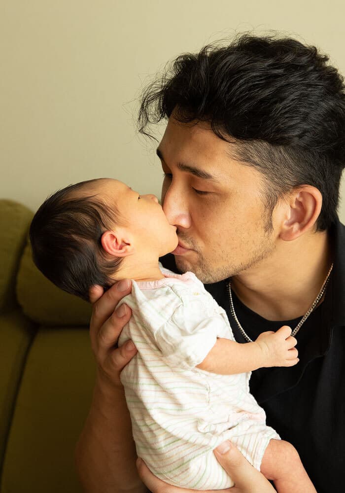 名古屋市でニューボーンフォト