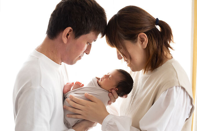 名古屋市でニューボーンフォト