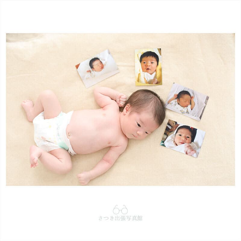 名古屋市でニューボーンフォト