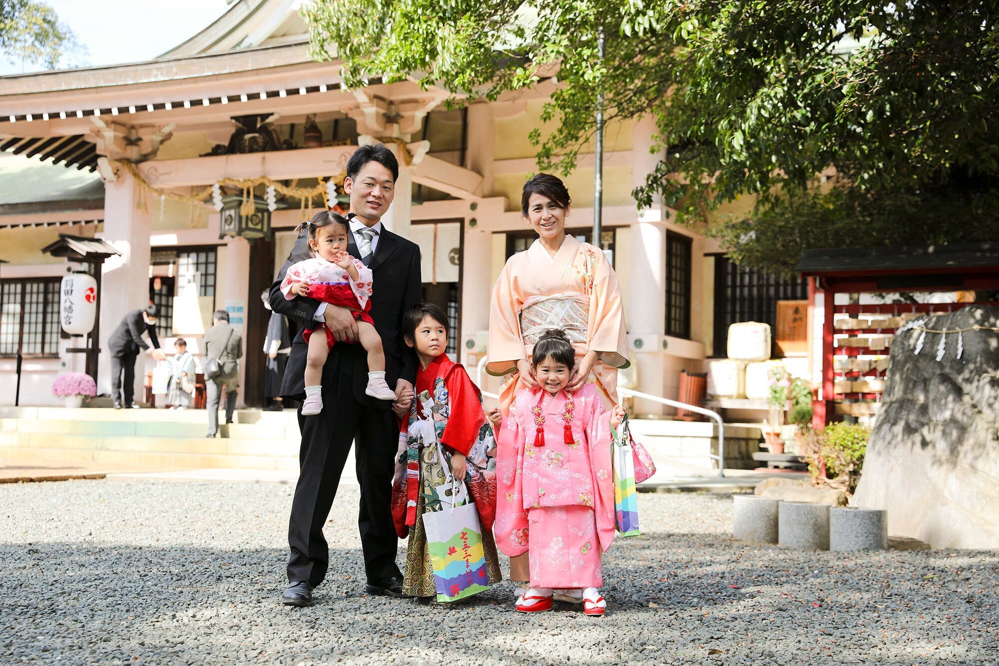 成海神社七五三出張撮影