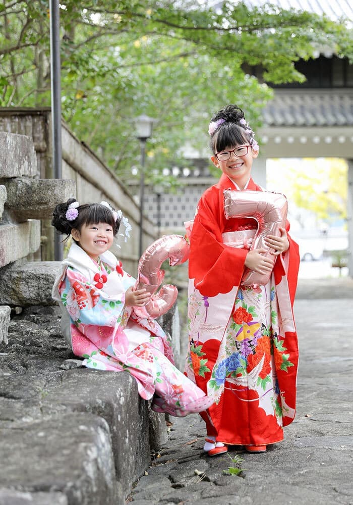 成海神社七五三出張撮影