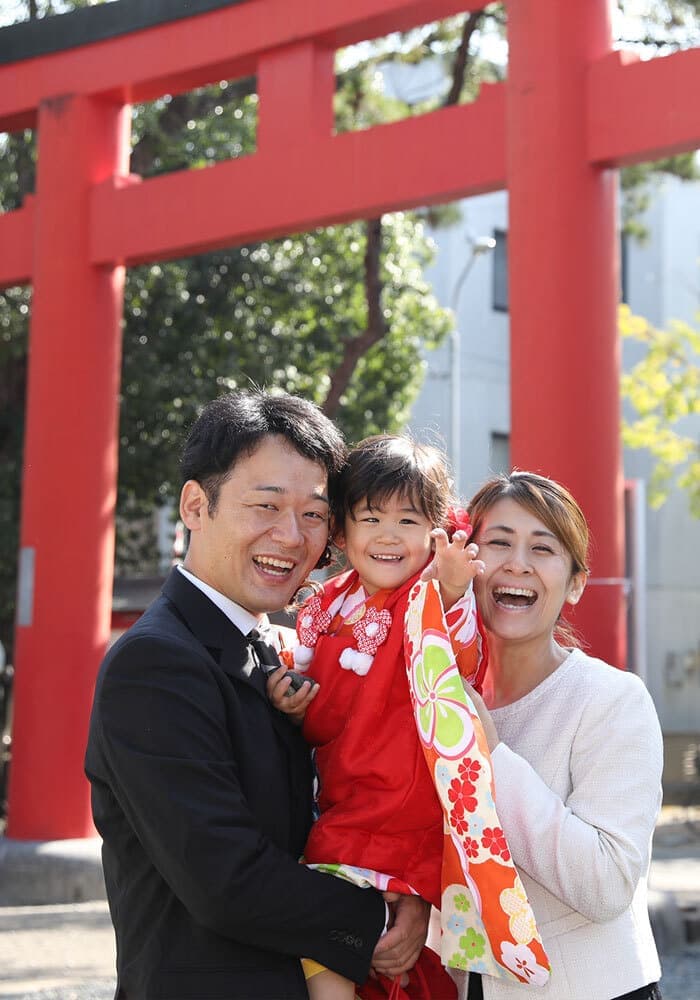 成海神社七五三出張撮影