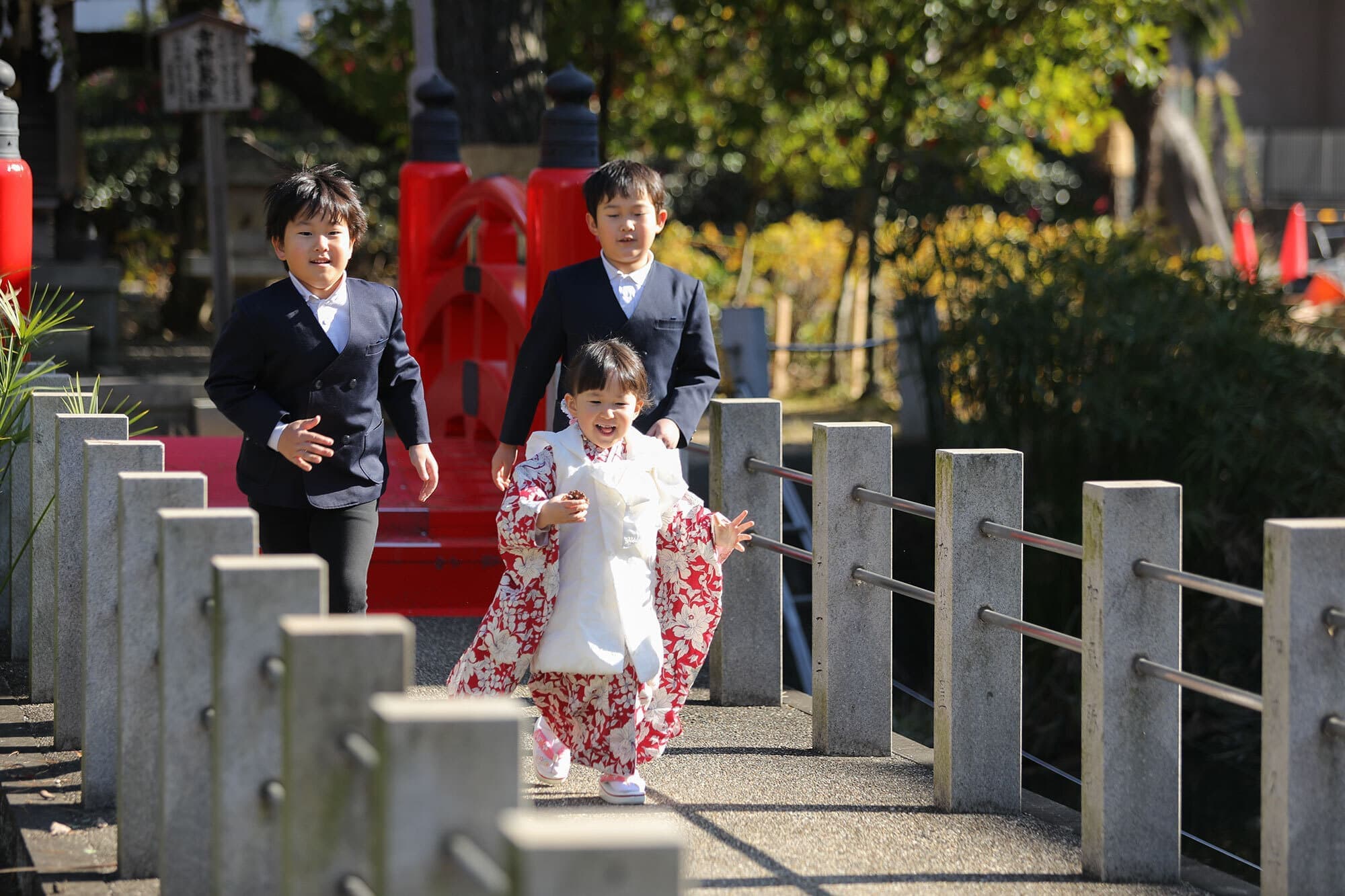 成海神社七五三出張撮影