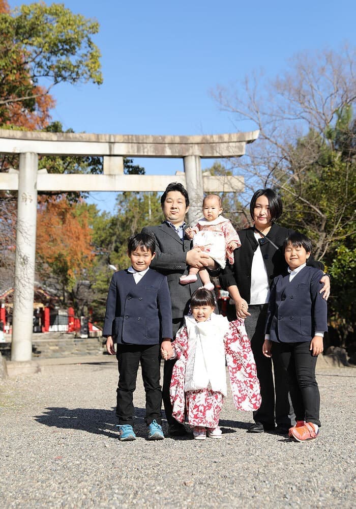 成海神社七五三出張撮影