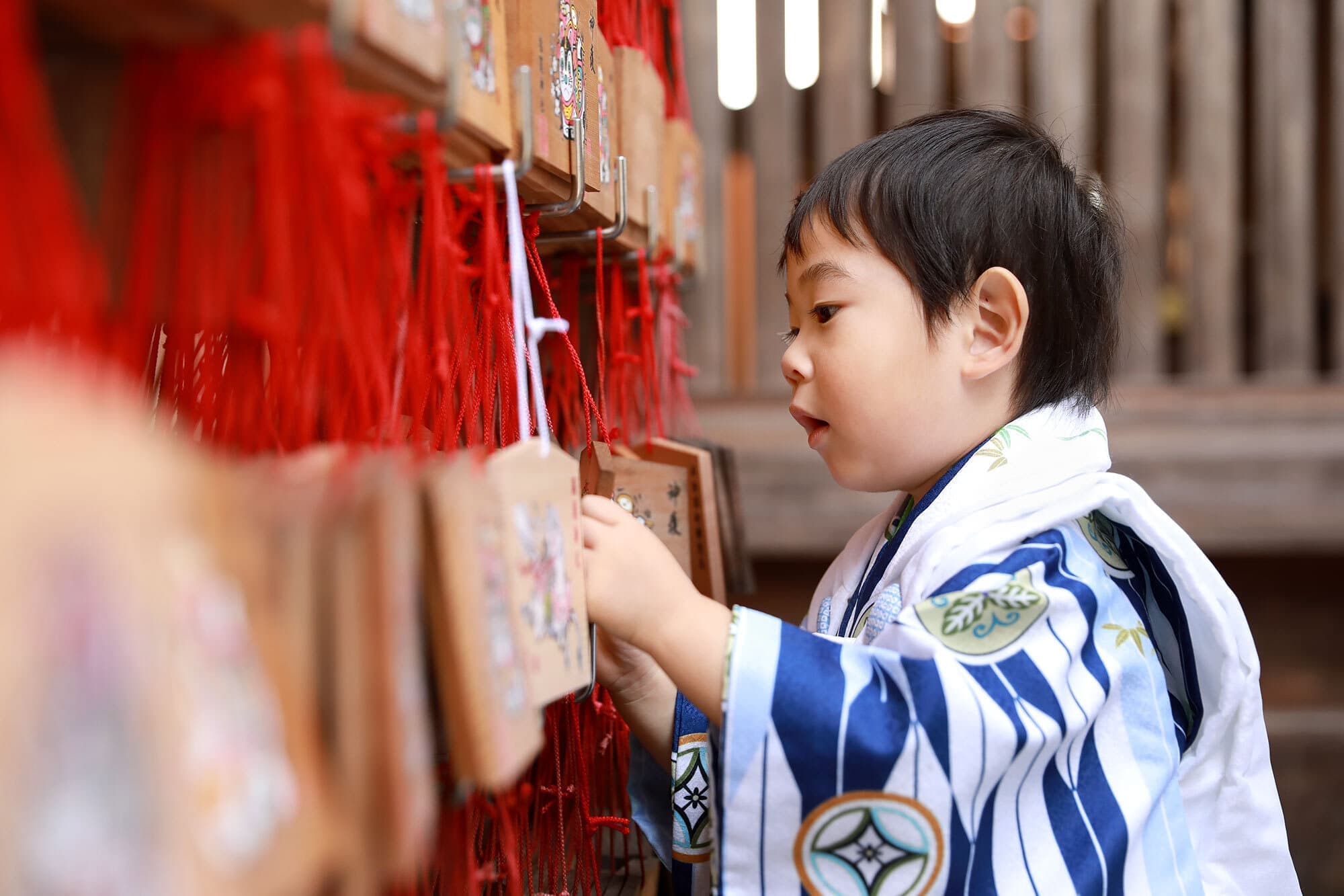 名古屋市の塩竈神社の七五三出張撮影