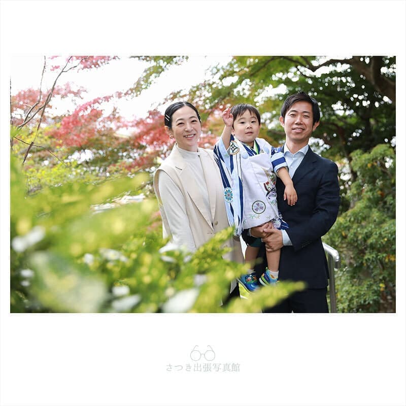 名古屋市の塩竈神社の七五三出張撮影