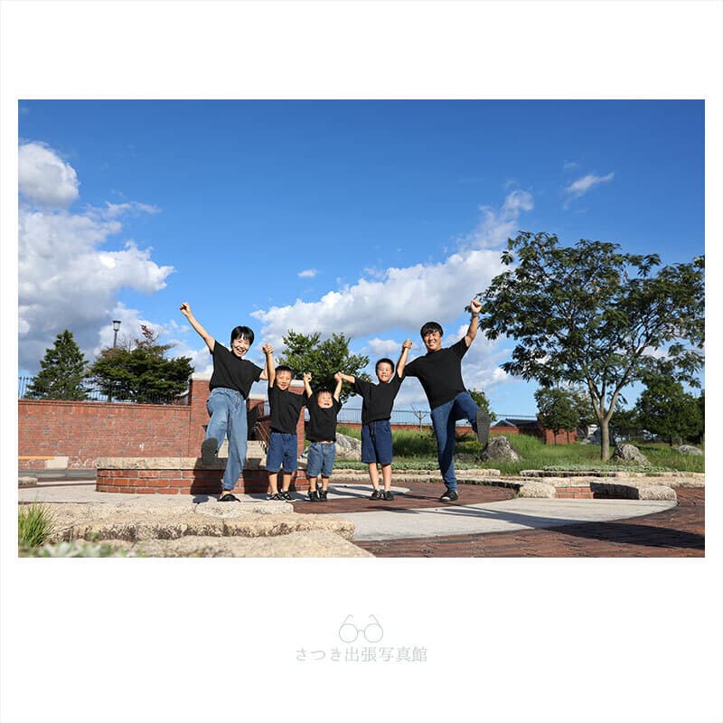 家族写真の撮影会