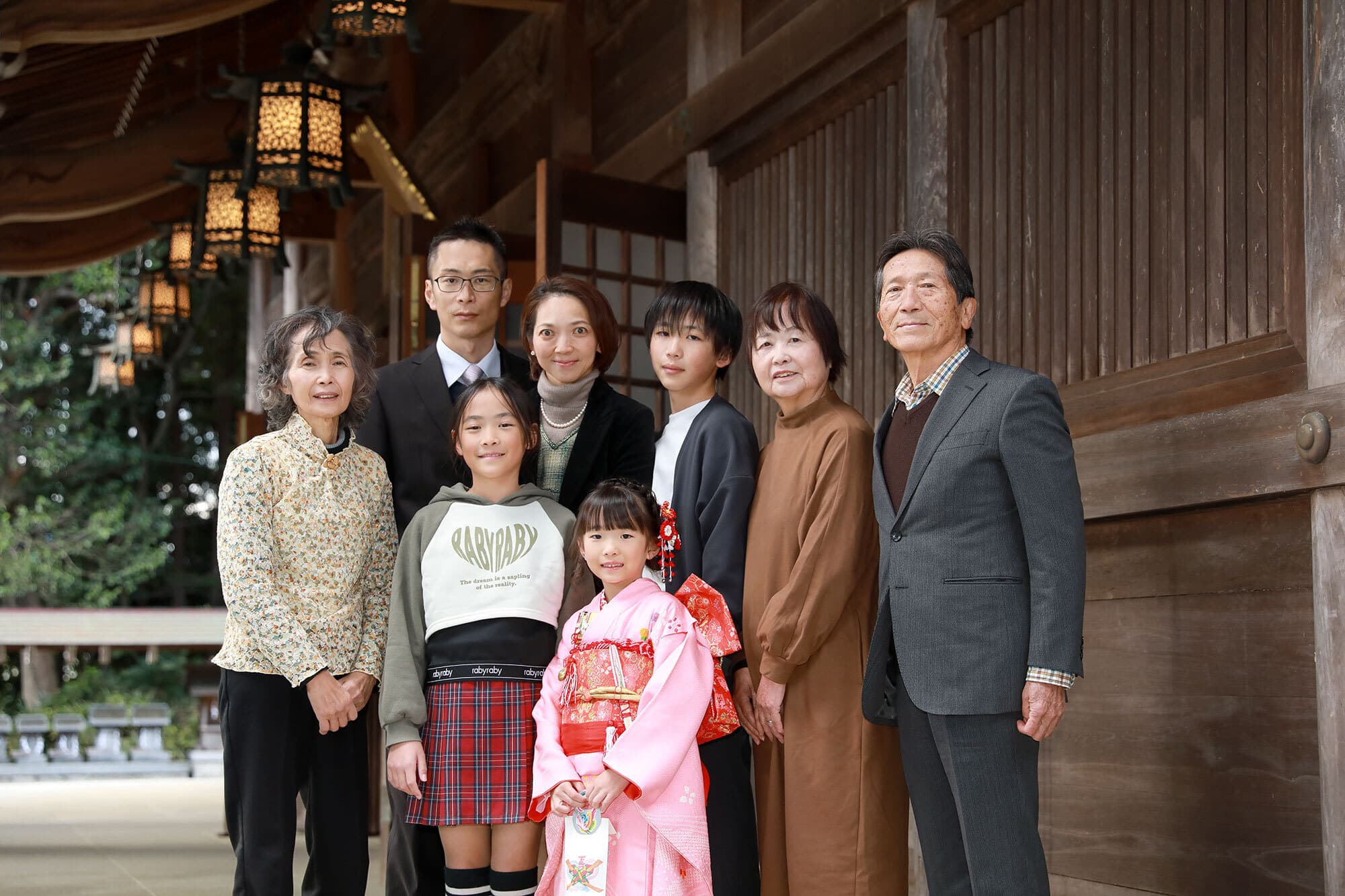 豊川市八幡宮七五三出張撮影