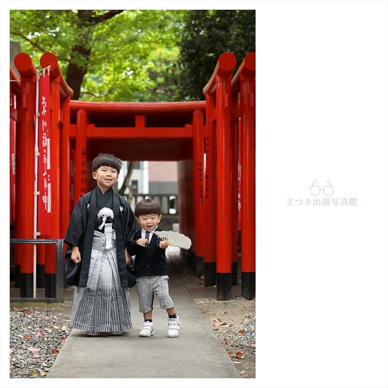 豊橋市羽田八幡宮七五三出張撮影
