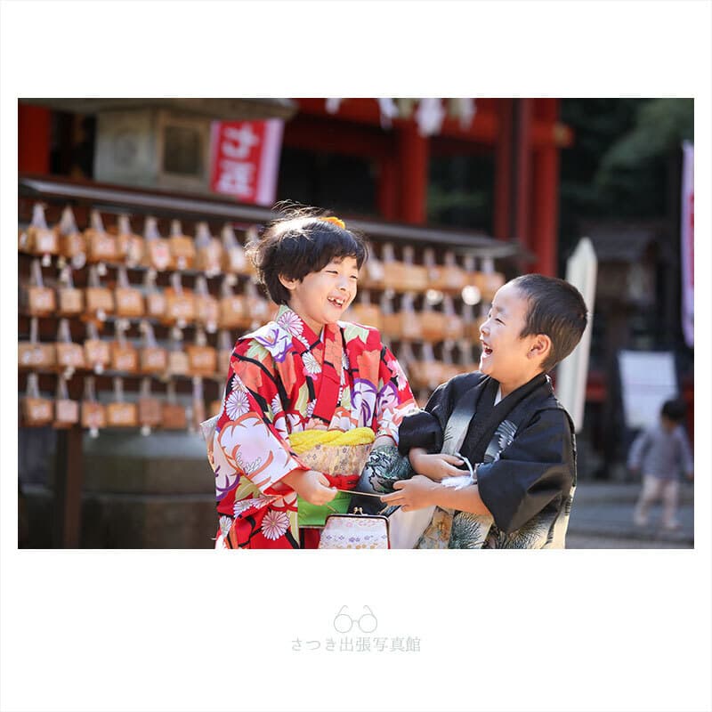 豊橋市羽田八幡宮七五三出張撮影