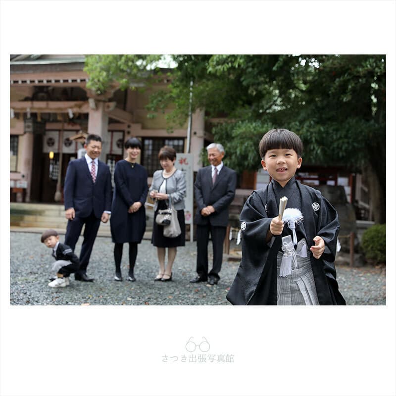 豊橋市羽田八幡宮七五三出張撮影