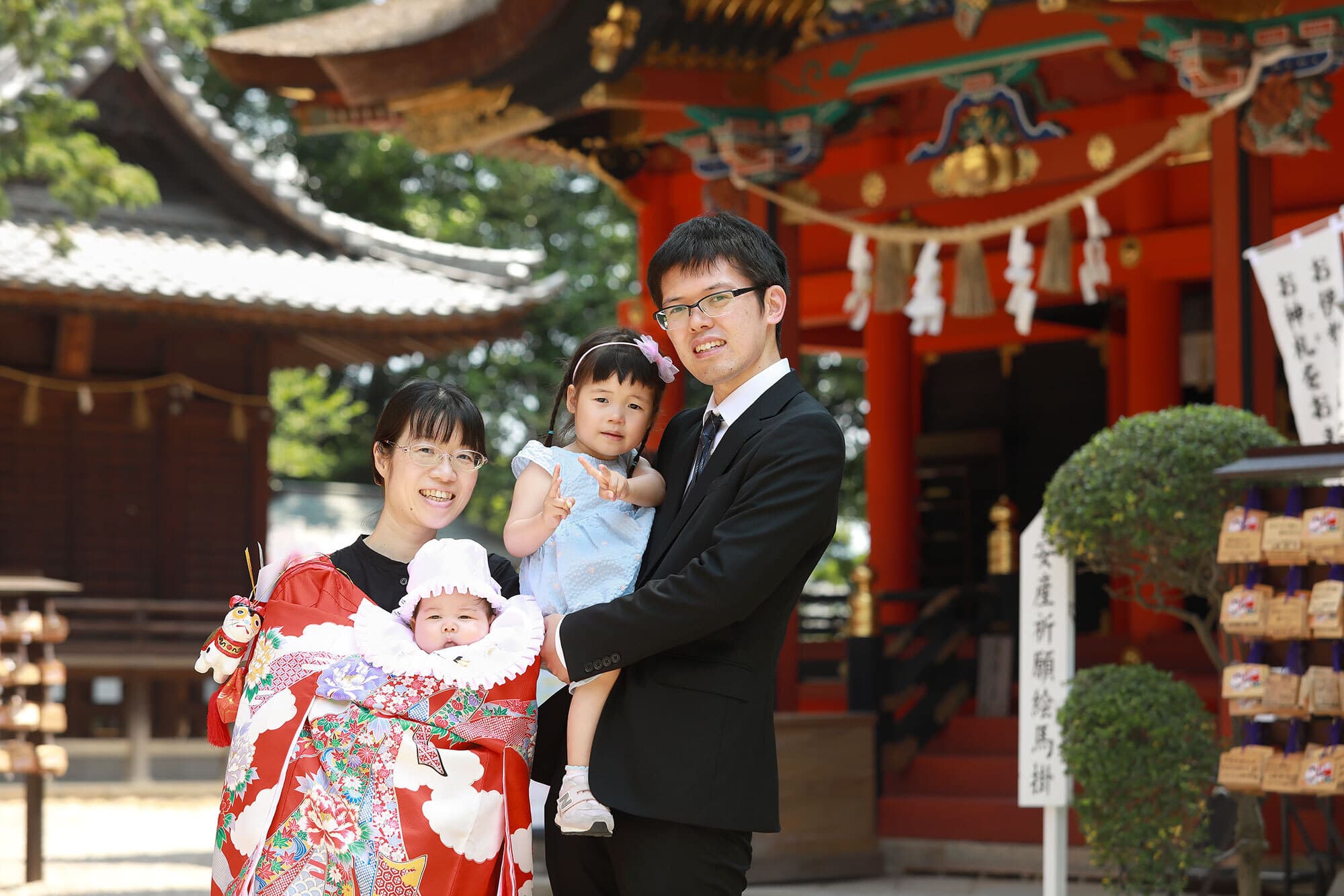 六所神社お宮参り出張撮影