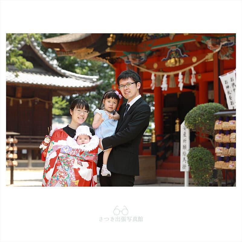 六所神社お宮参り出張撮影